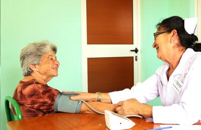 Medida de la presión arterial