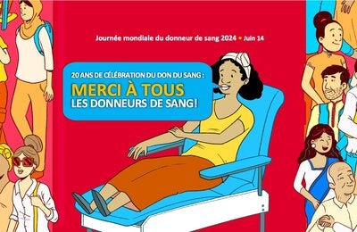Journee mondiale du donneur de sang 2024