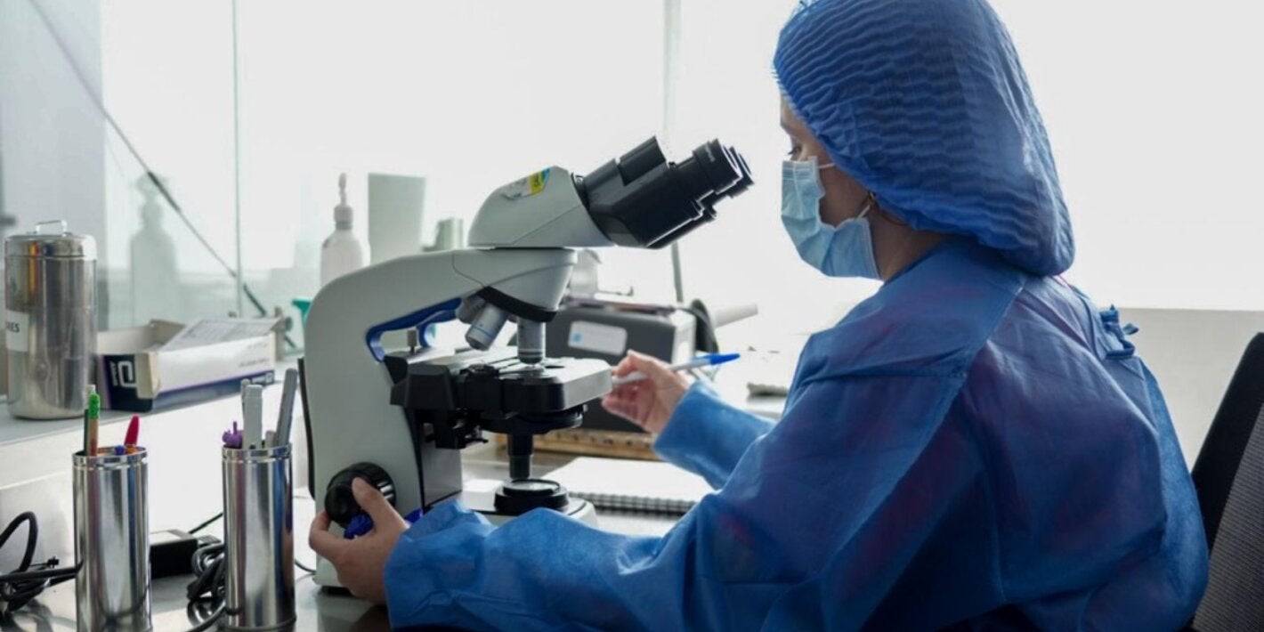 Área de laboratorio de uno de los Establecimientos de Salud visitados
