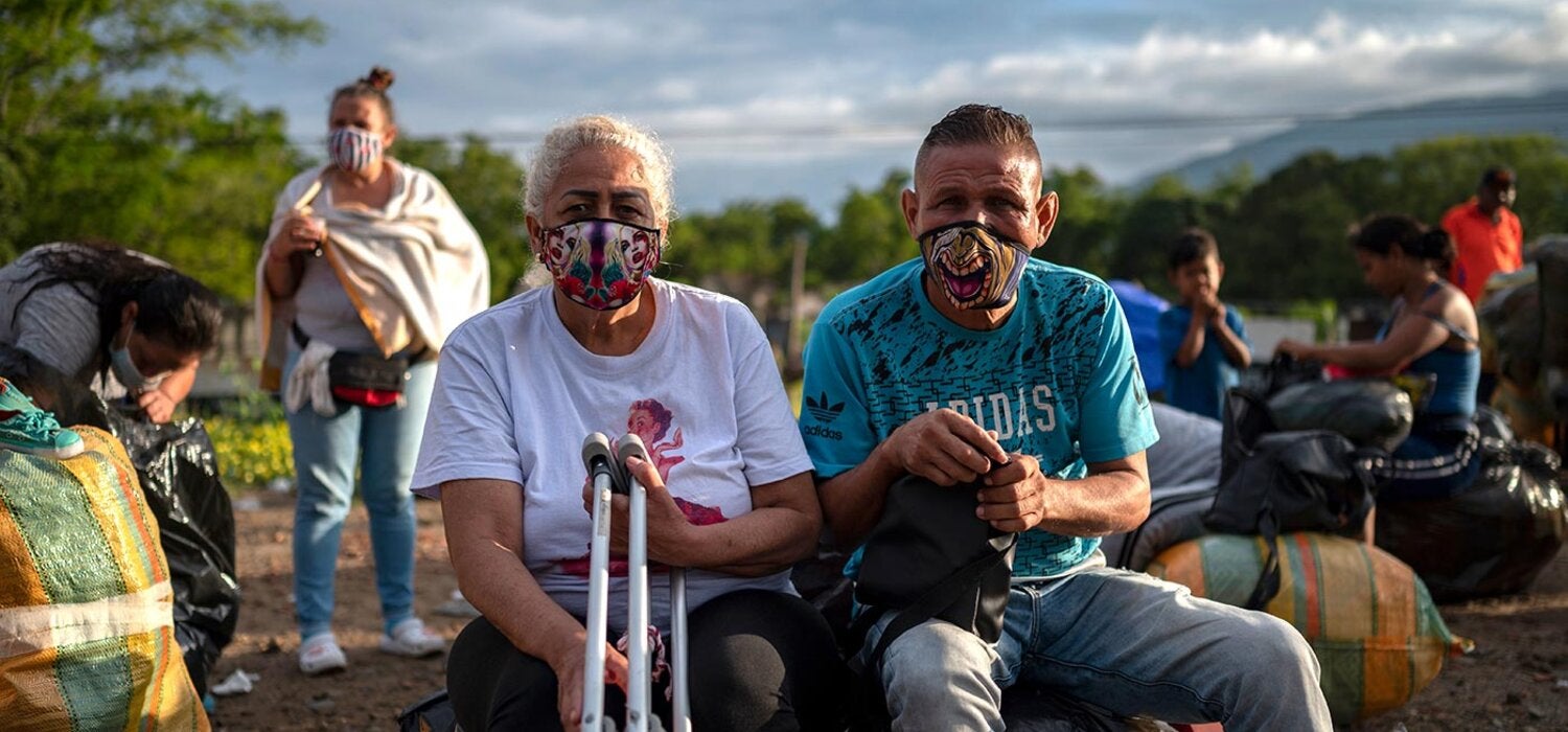 Migrantes colombianos